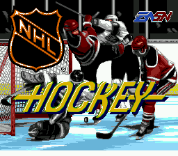 NHL Hockey Title Screen